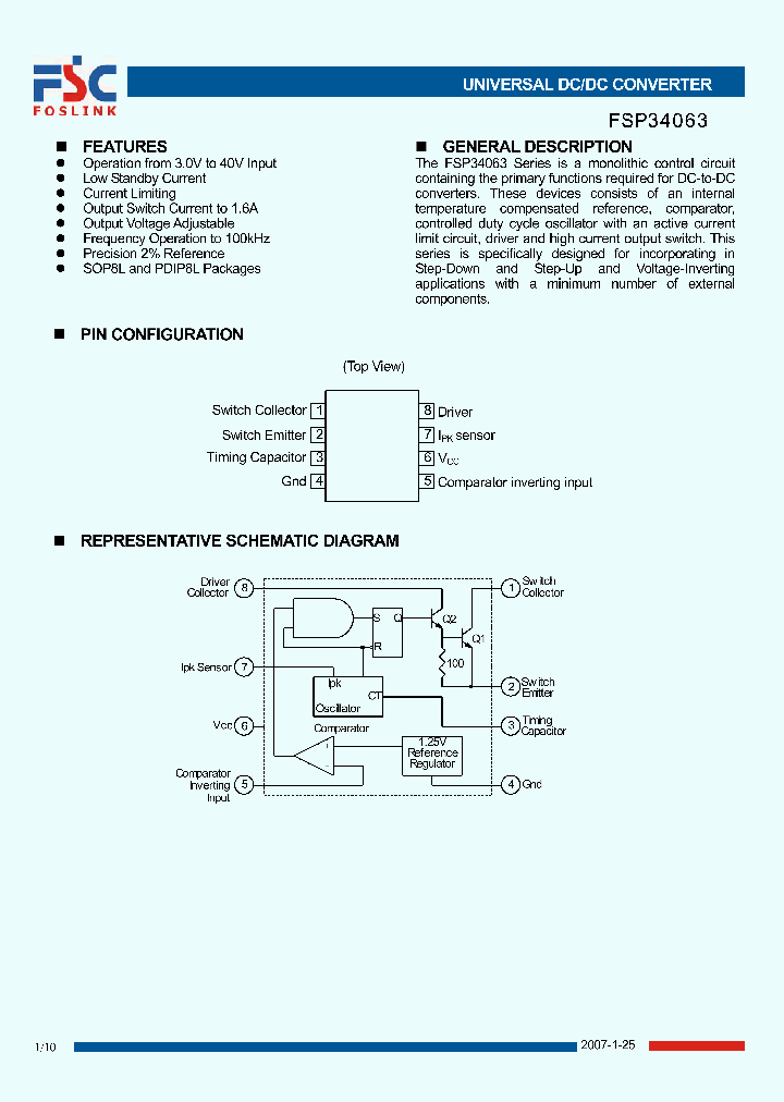 FSP34063_4252431.PDF Datasheet