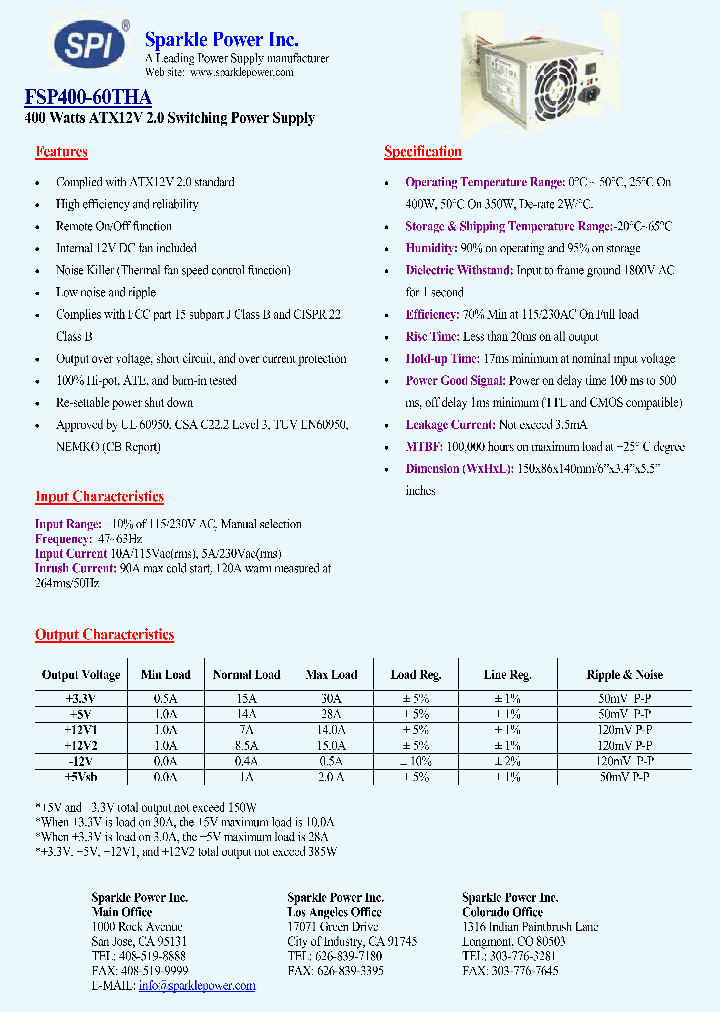 FSP400-60THA_4390763.PDF Datasheet