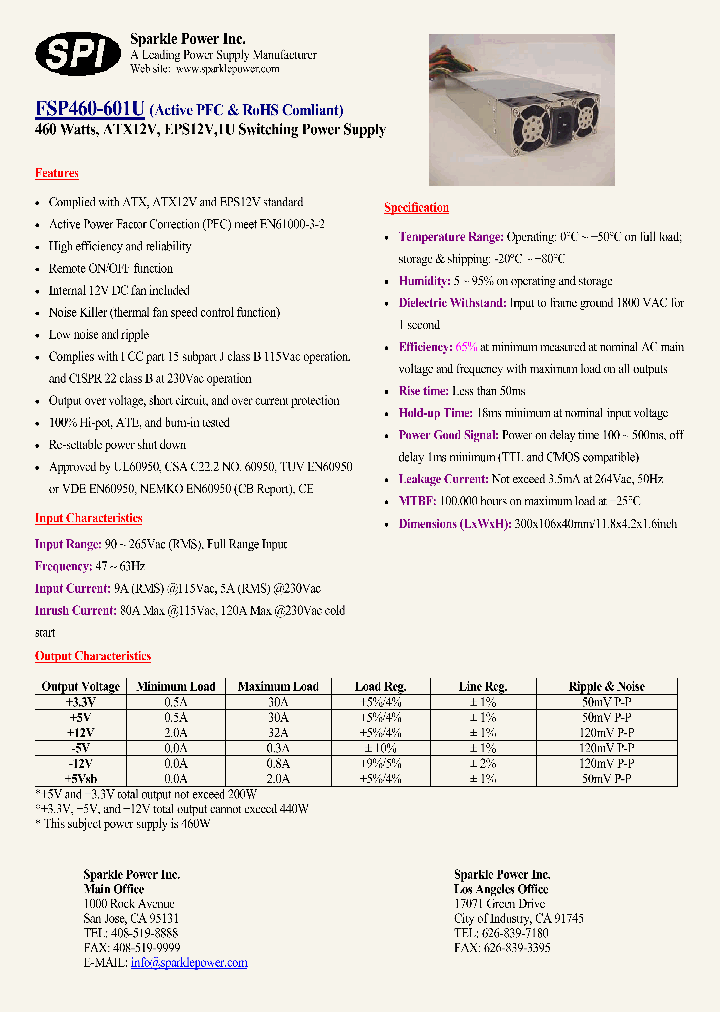 FSP460-601U_4379940.PDF Datasheet