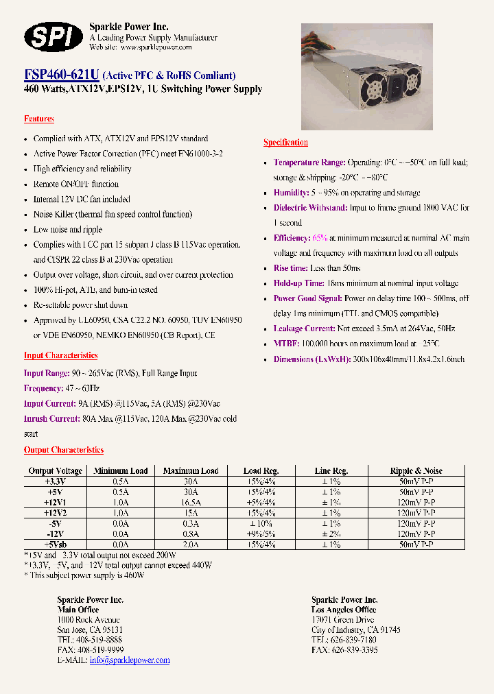 FSP460-621U_4379942.PDF Datasheet