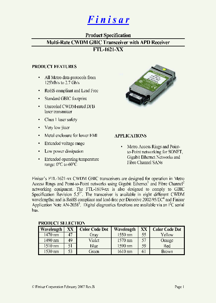 FTL-1621-53_4471096.PDF Datasheet