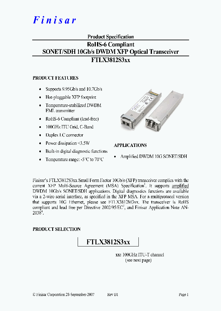 FTLX3812S356_4630868.PDF Datasheet