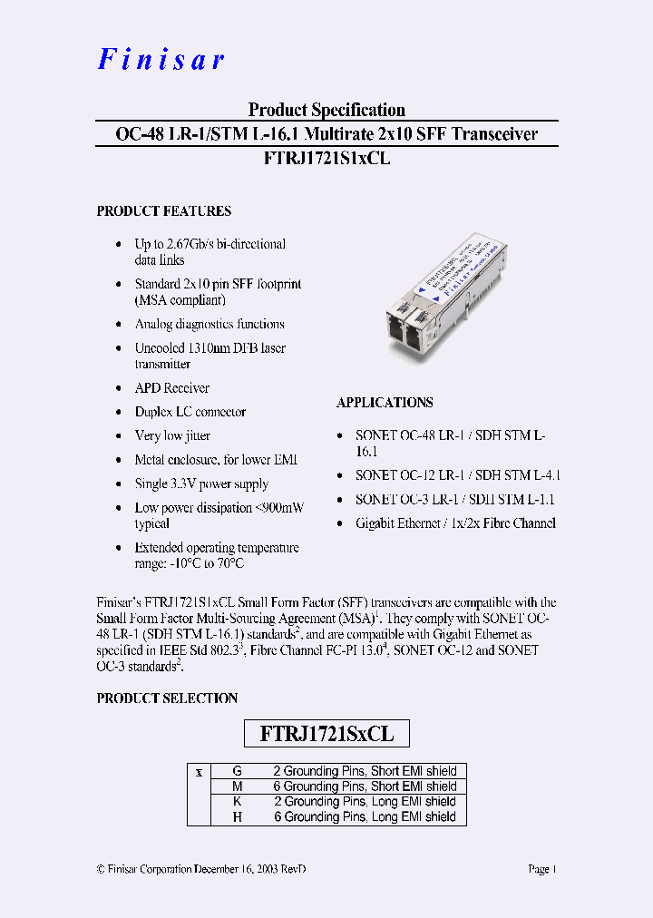 FTRJ1721SKCL_4572951.PDF Datasheet