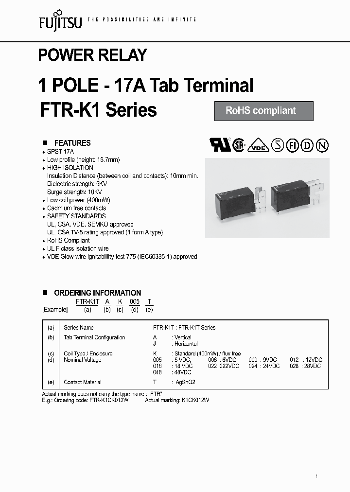 FTR-K1TAK018T_4560255.PDF Datasheet