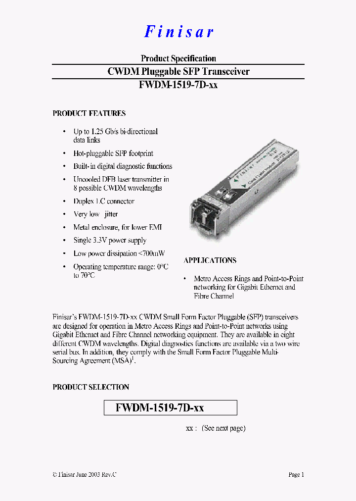 FWDM-1519-7D-47_4632536.PDF Datasheet