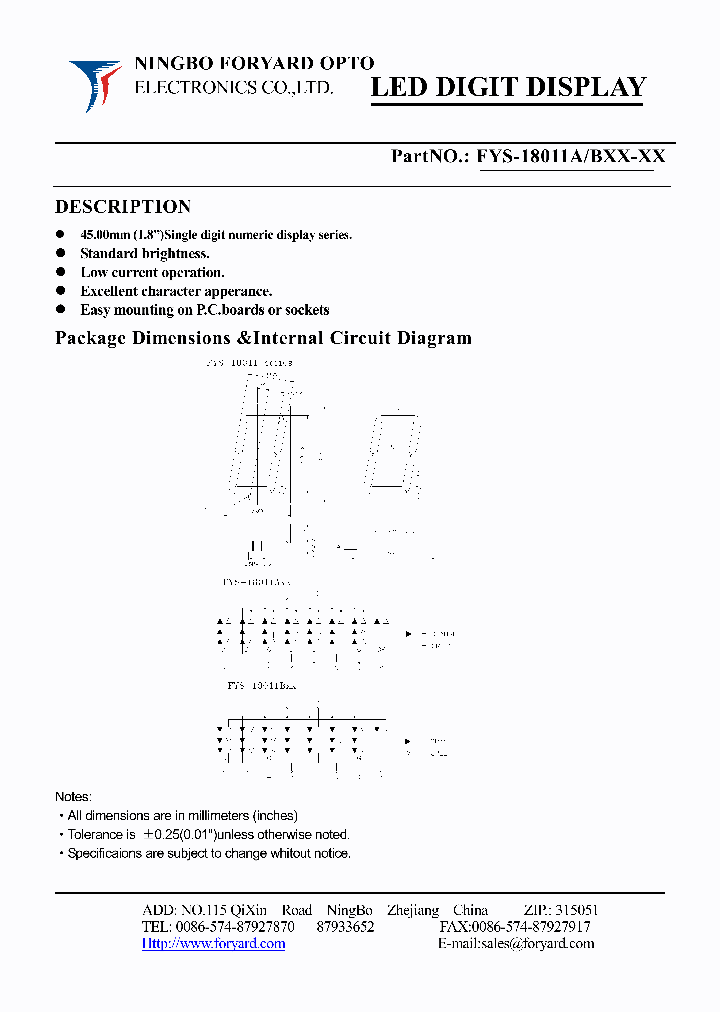 FYS-18011AXX-0_4765194.PDF Datasheet