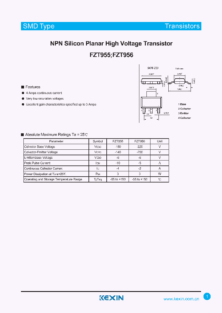 FZT955_4370979.PDF Datasheet