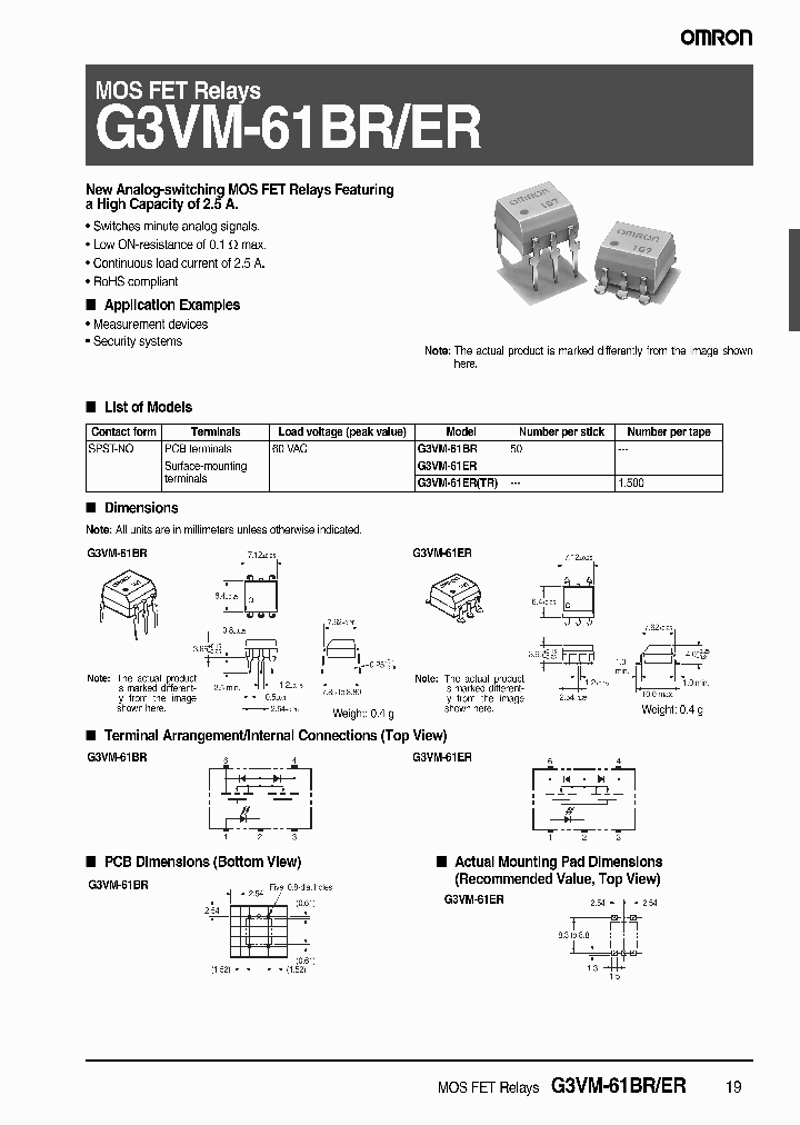 G3VM-61ER_4664305.PDF Datasheet