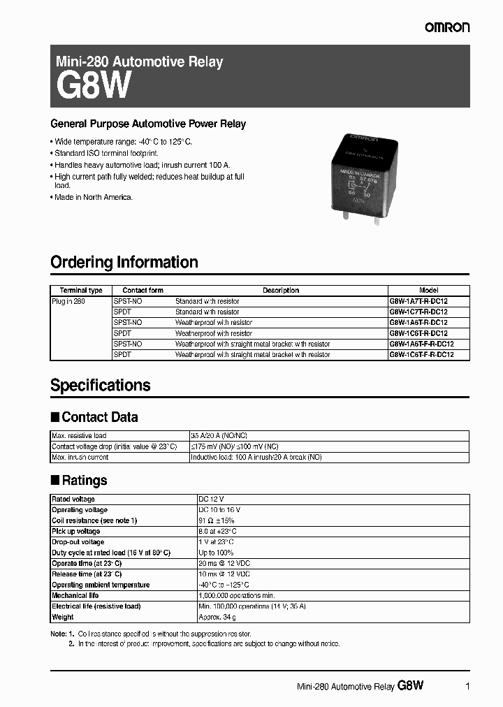 G8W-1A7T-R-DC12_4629950.PDF Datasheet