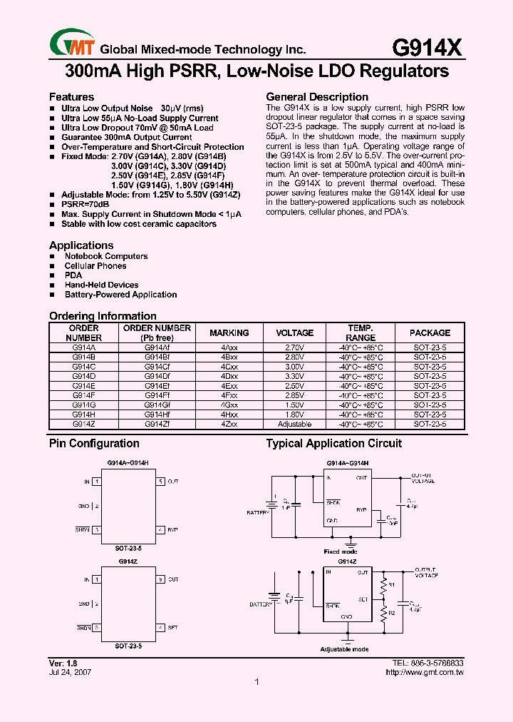 G914CF_4876510.PDF Datasheet