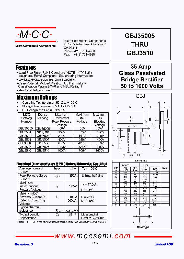 GBJ35005_4706421.PDF Datasheet