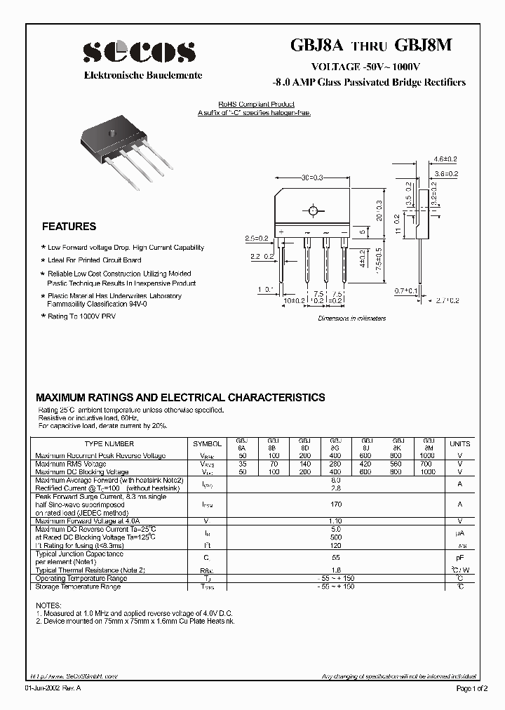 GBJ8M_4770687.PDF Datasheet