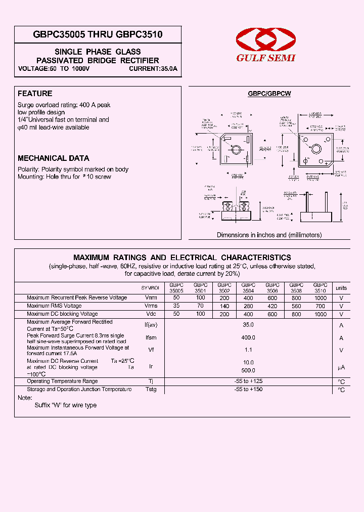 GBPC3510_4619074.PDF Datasheet