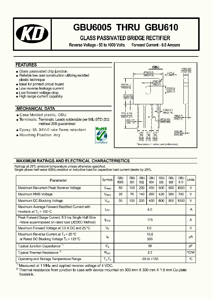GBU6005_4567497.PDF Datasheet