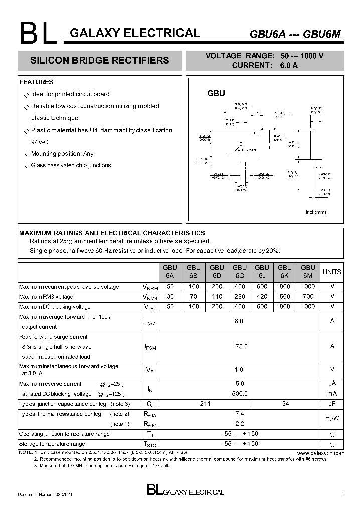 GBU6B_4341421.PDF Datasheet