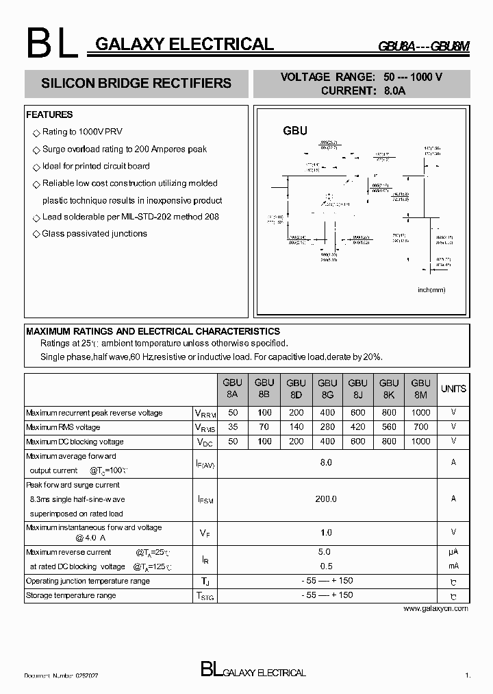 GBU8J_4600208.PDF Datasheet