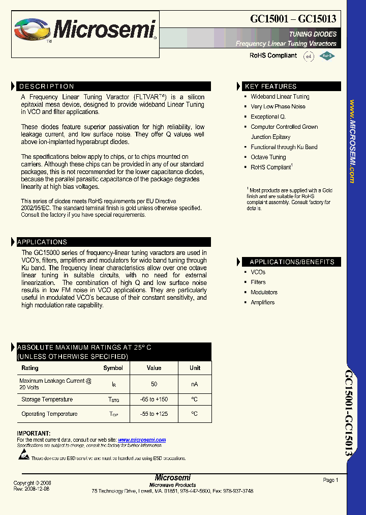 GC15005-00_4538411.PDF Datasheet