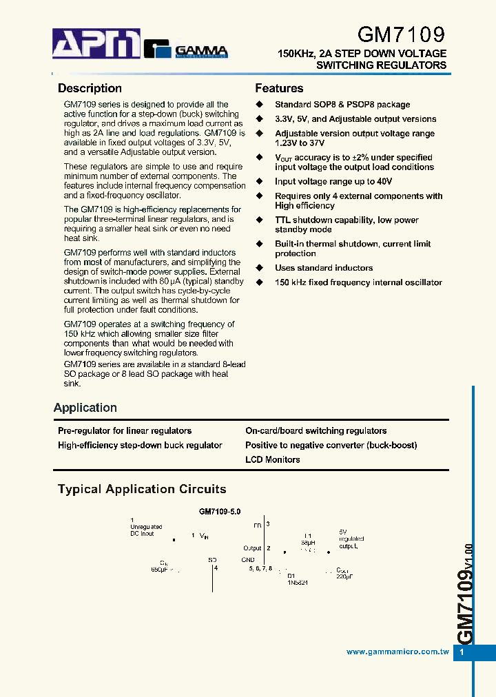 GM7109-APS8R_4557639.PDF Datasheet