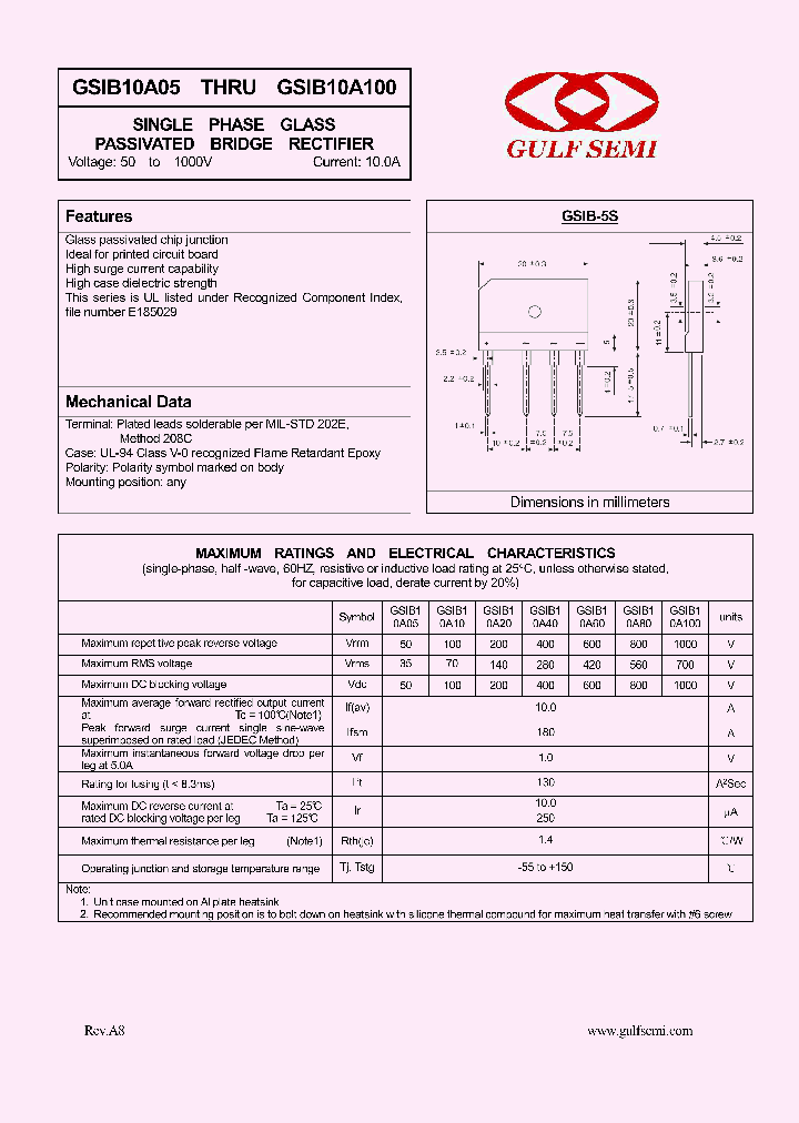 GSIB10A05_4619252.PDF Datasheet