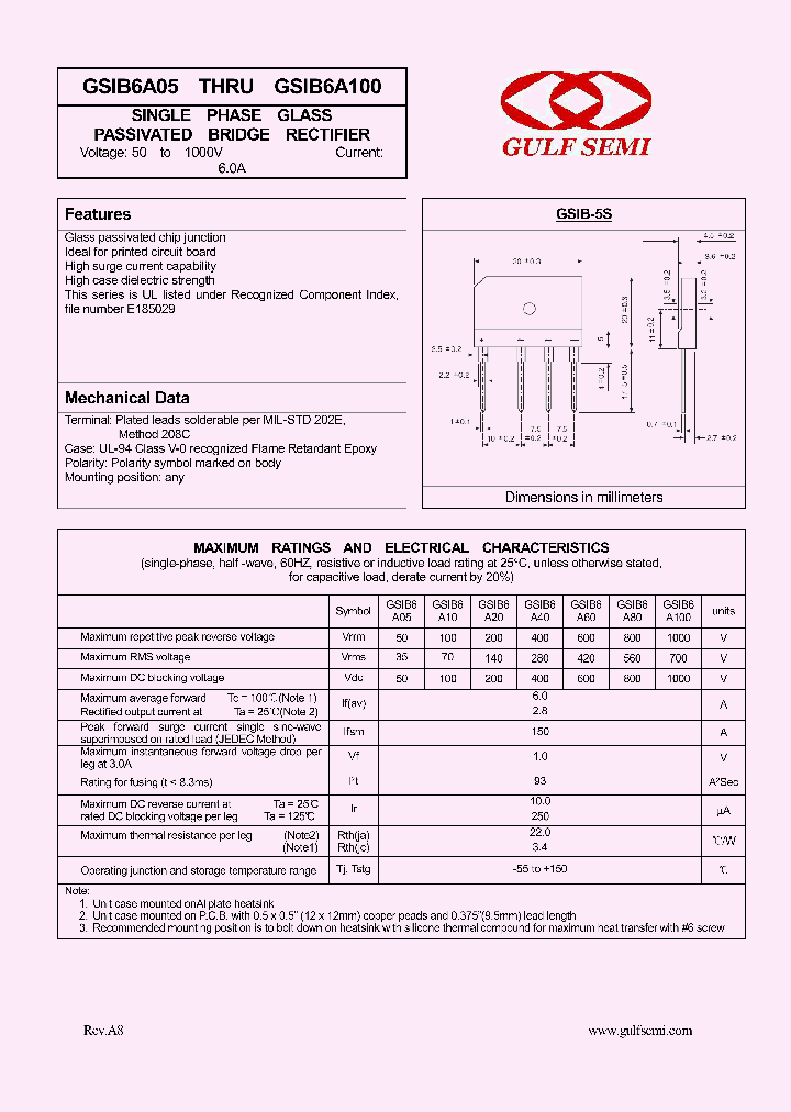 GSIB6A05_4619300.PDF Datasheet