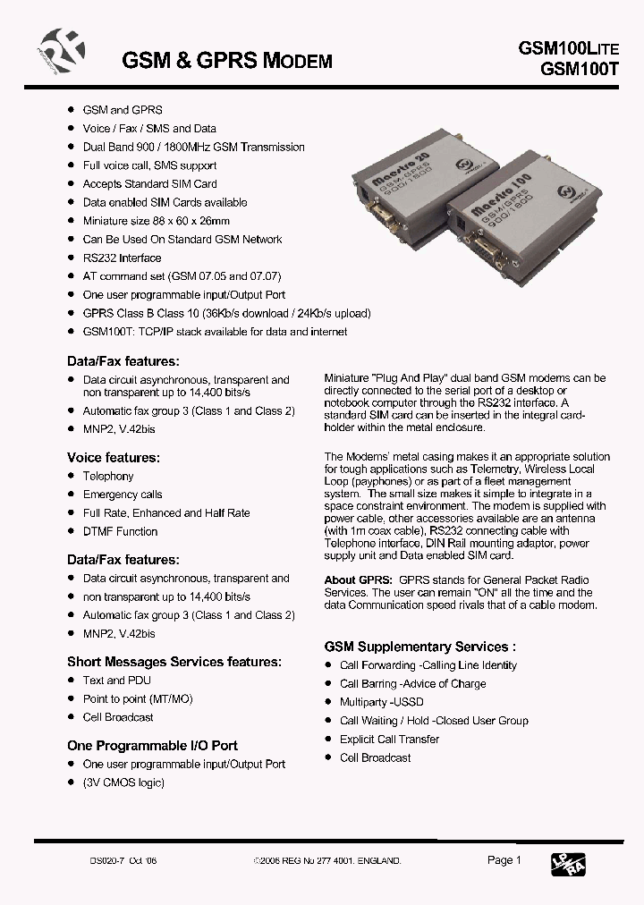 GSM20-DINRL_4550909.PDF Datasheet