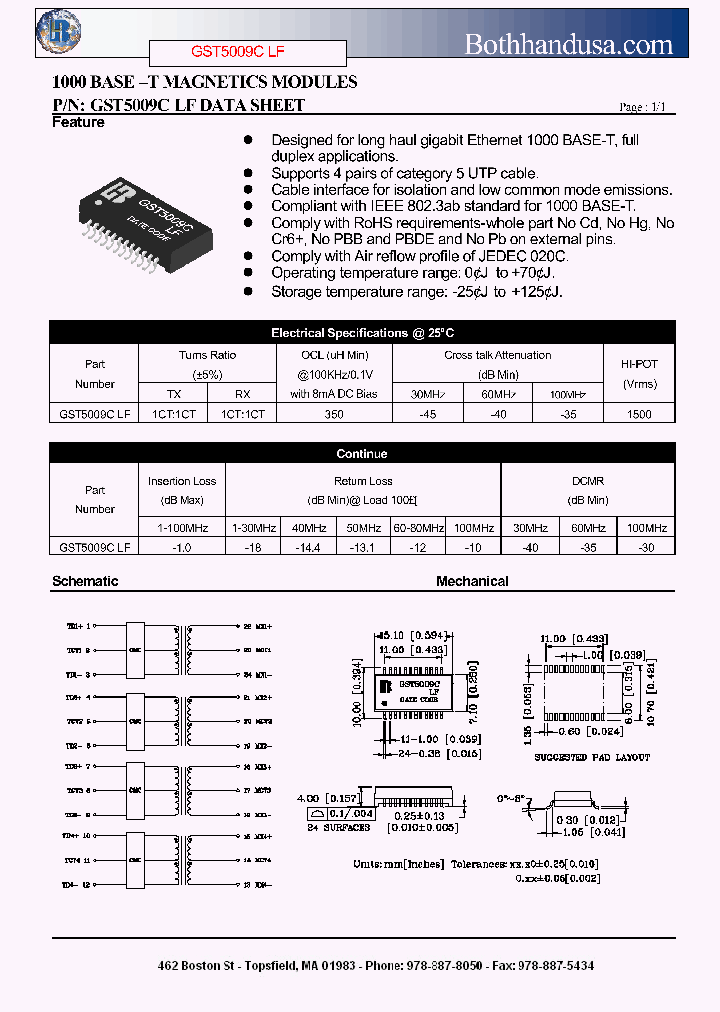 GST5009CLF_4598894.PDF Datasheet