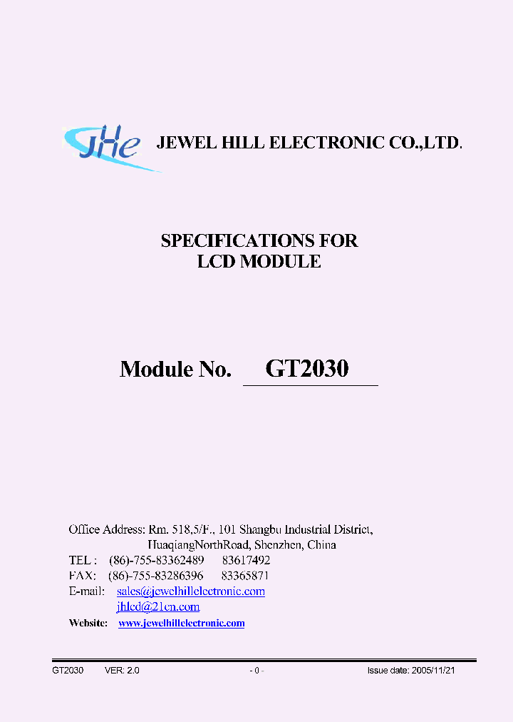 GT2030SWDNNRNP-V00-LYCX_4466771.PDF Datasheet
