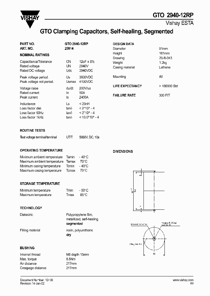 GTO2940-12RP_4580047.PDF Datasheet