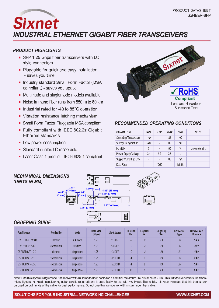 GXFIBER-SFP_4773154.PDF Datasheet