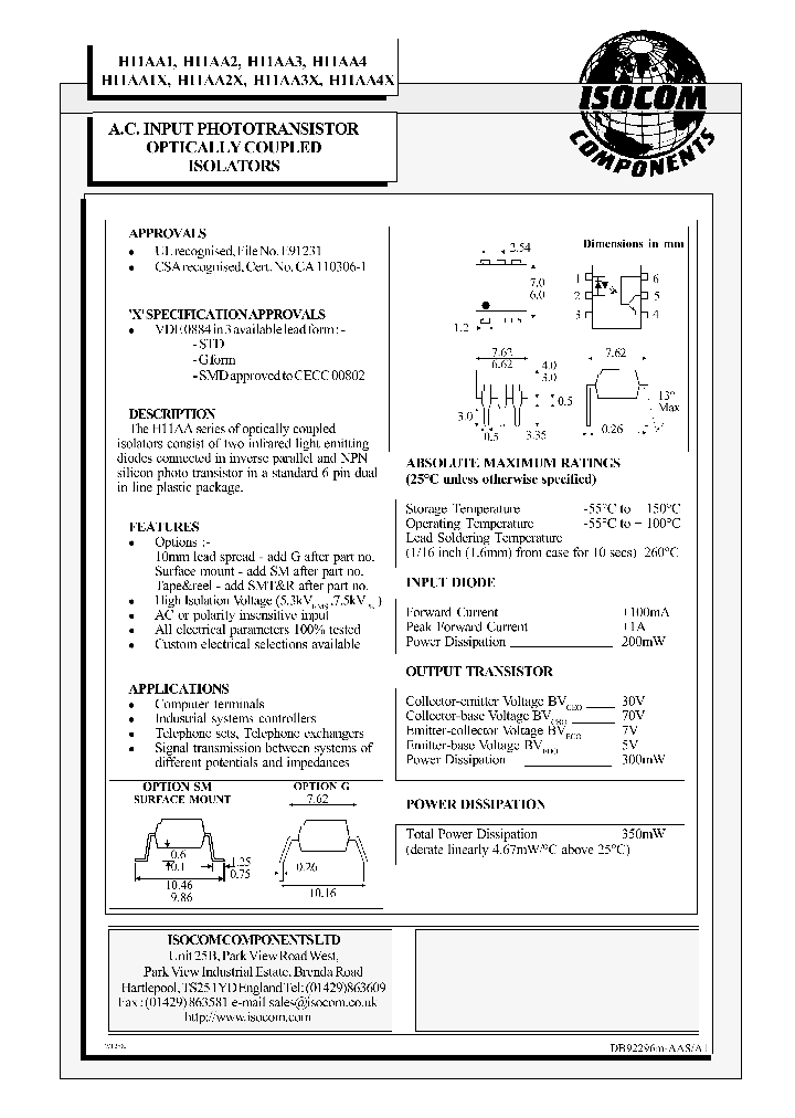 H11AA1_4637305.PDF Datasheet
