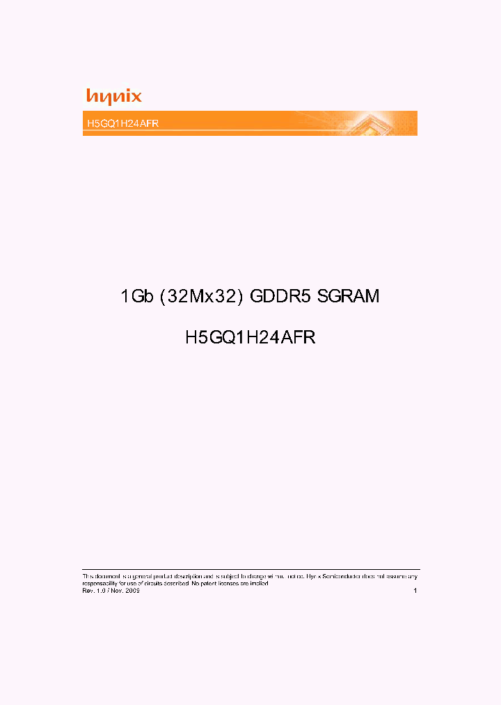 H5GQ1H24AFR_4660466.PDF Datasheet
