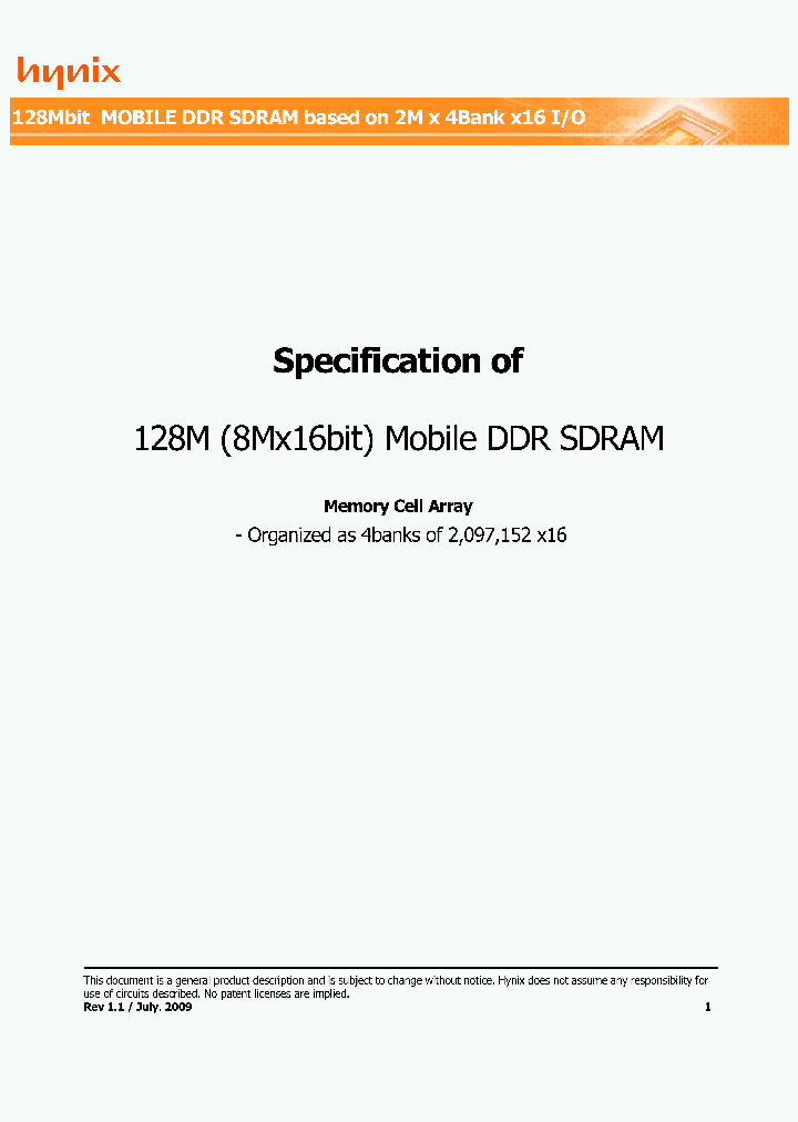 H5MS1262EFP-L3E_4575416.PDF Datasheet