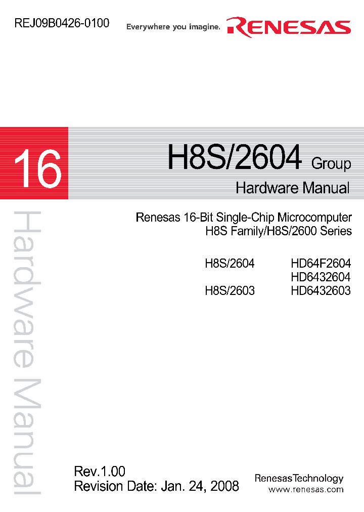 H8S2603_4492141.PDF Datasheet