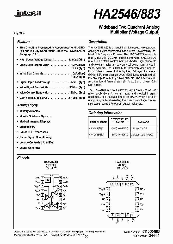 HA4-2546883_4784598.PDF Datasheet