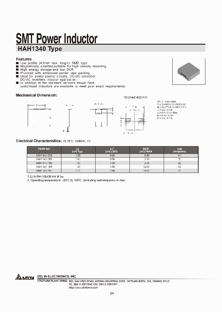 HAH1340-1R2_4219353.PDF Datasheet