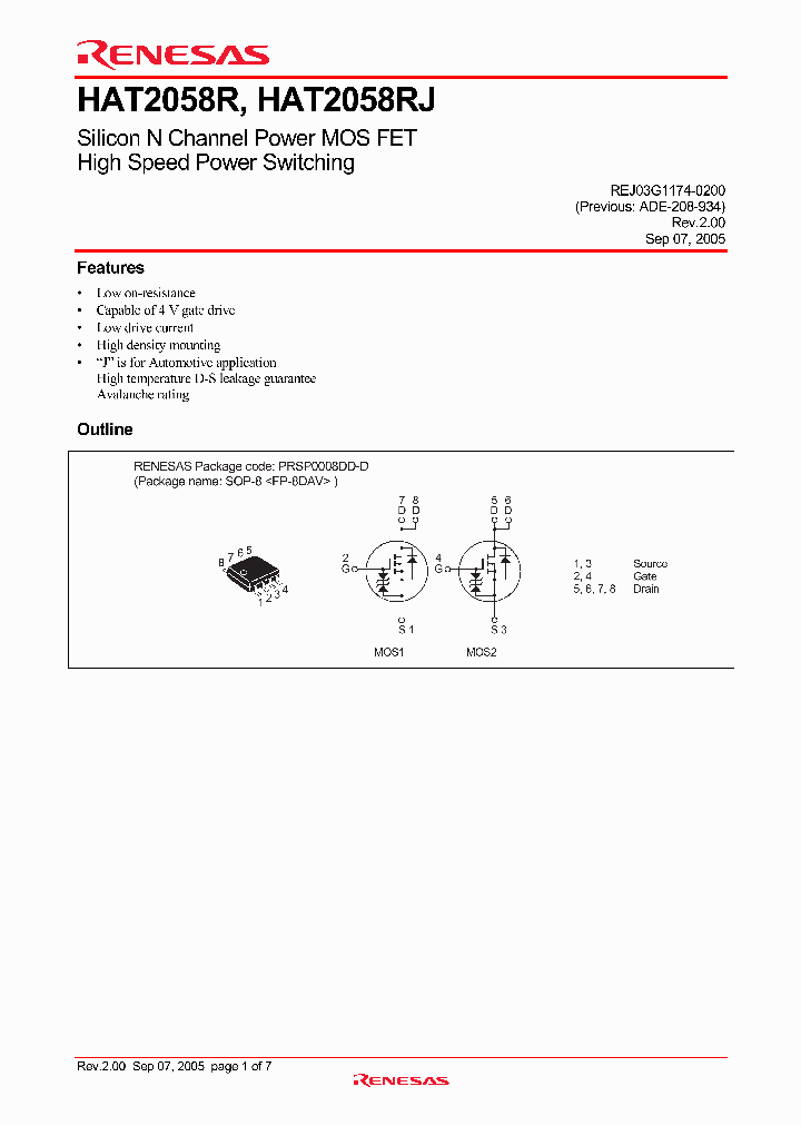 HAT2058R-EL-E_4242729.PDF Datasheet