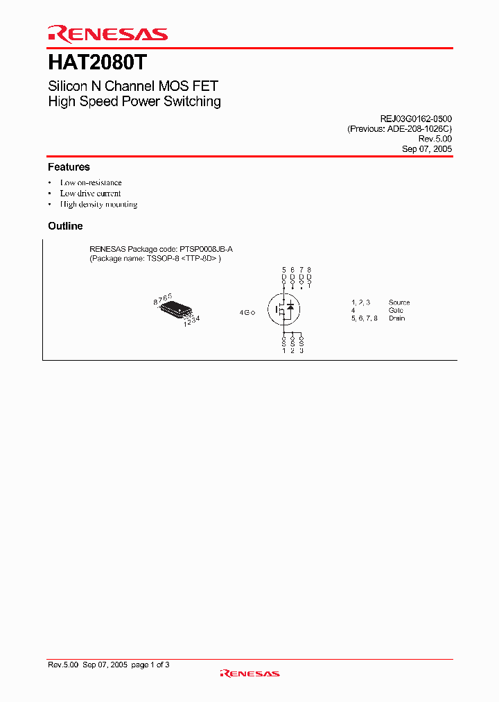 HAT2080T_4357390.PDF Datasheet