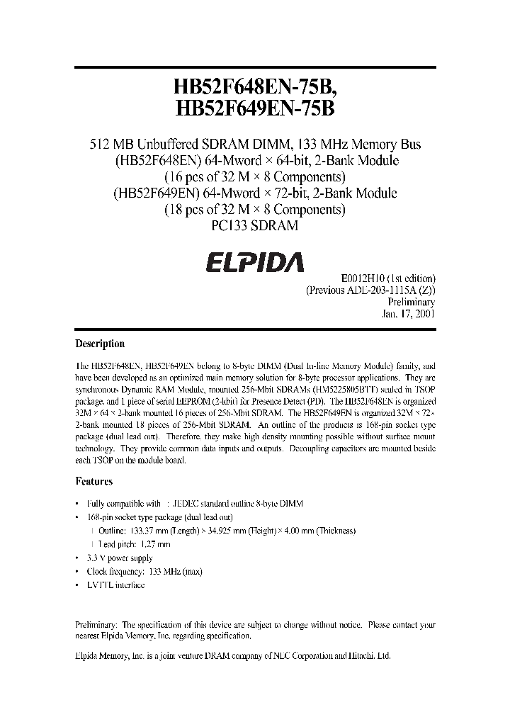 HB52F649EN-75B_4503013.PDF Datasheet