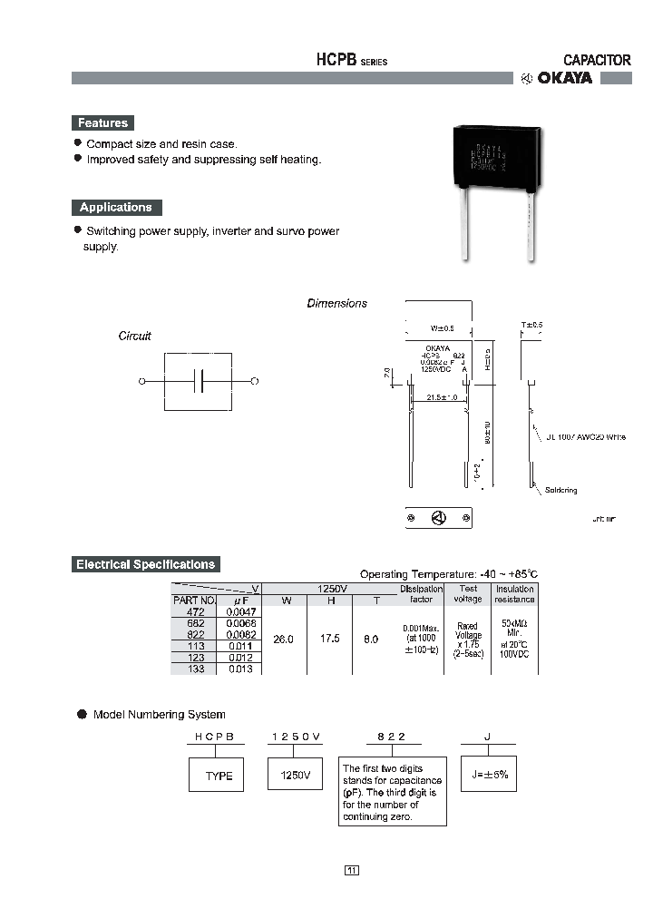 HCPB1250V822J_4600080.PDF Datasheet