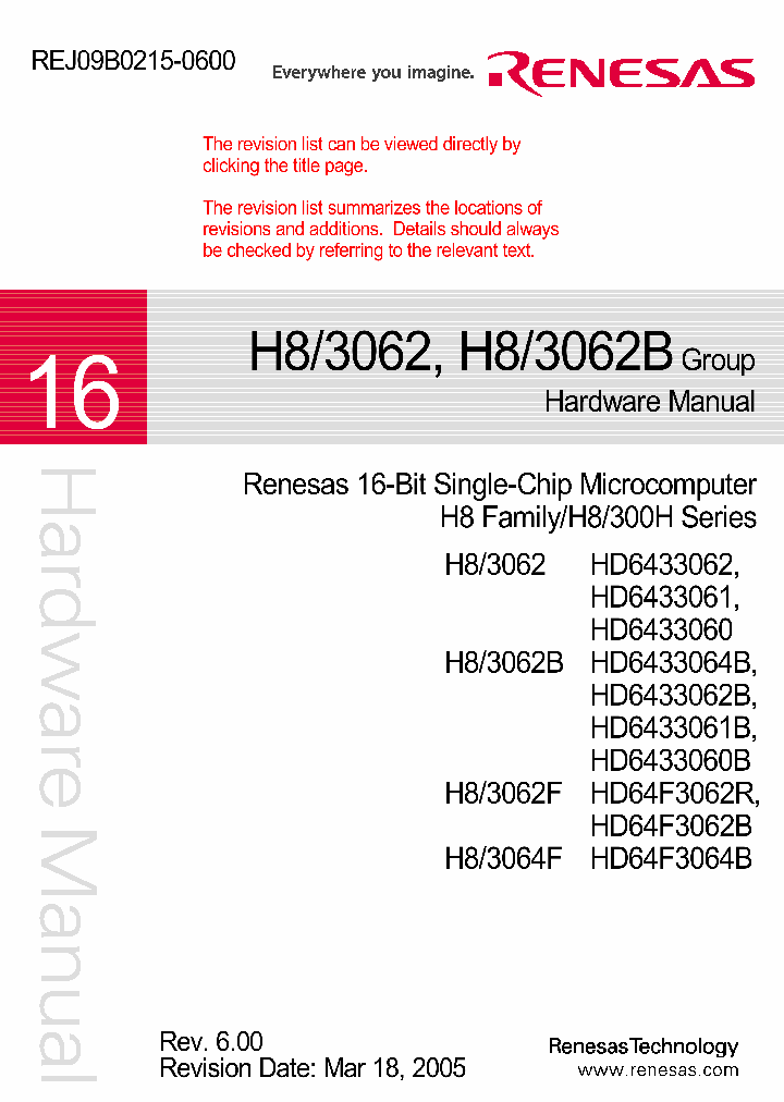 HD6433061_4598653.PDF Datasheet