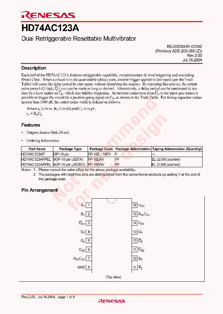 HD74AC123A_4245037.PDF Datasheet
