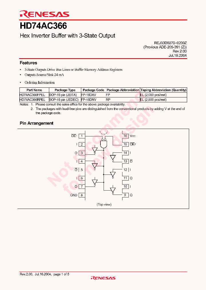 HD74AC366_4505816.PDF Datasheet