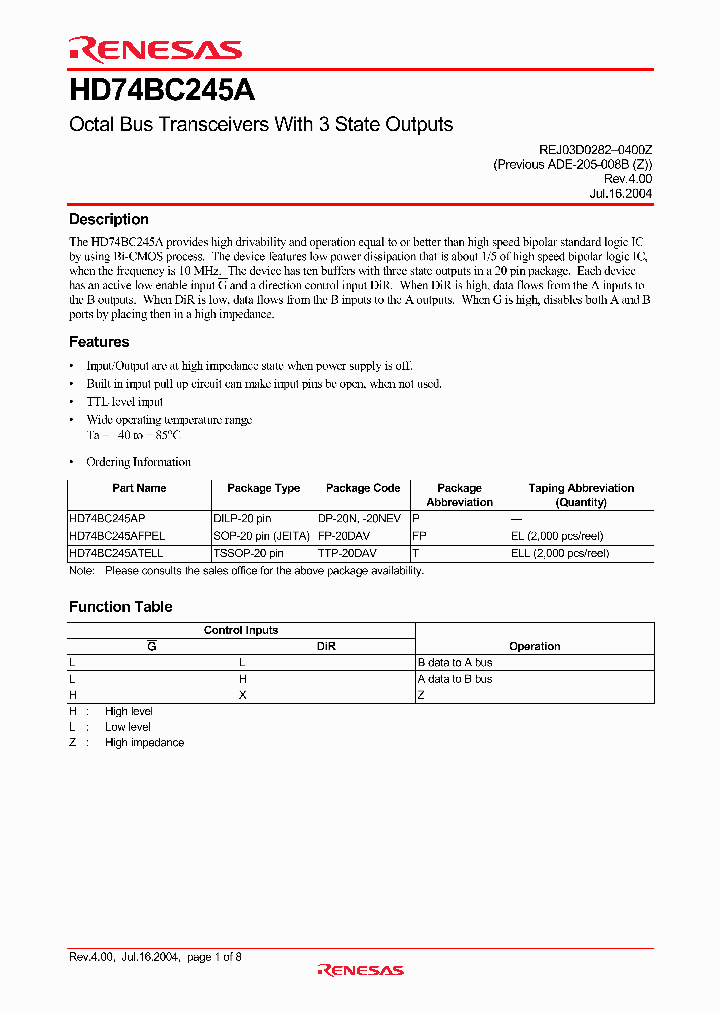 HD74BC245AFPEL_4491967.PDF Datasheet
