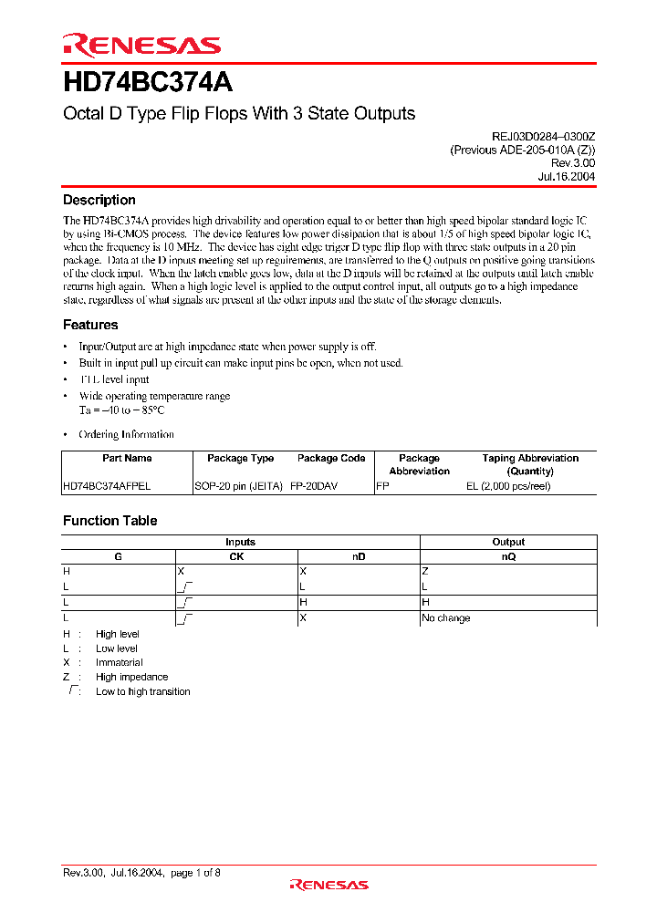 HD74BC374A_4677133.PDF Datasheet