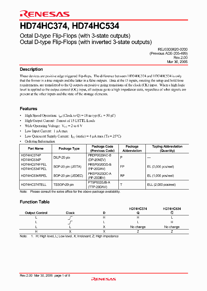 HD74HC374_4297835.PDF Datasheet