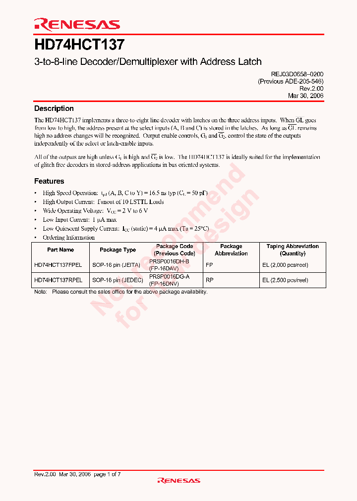 HD74HCT137_4296194.PDF Datasheet