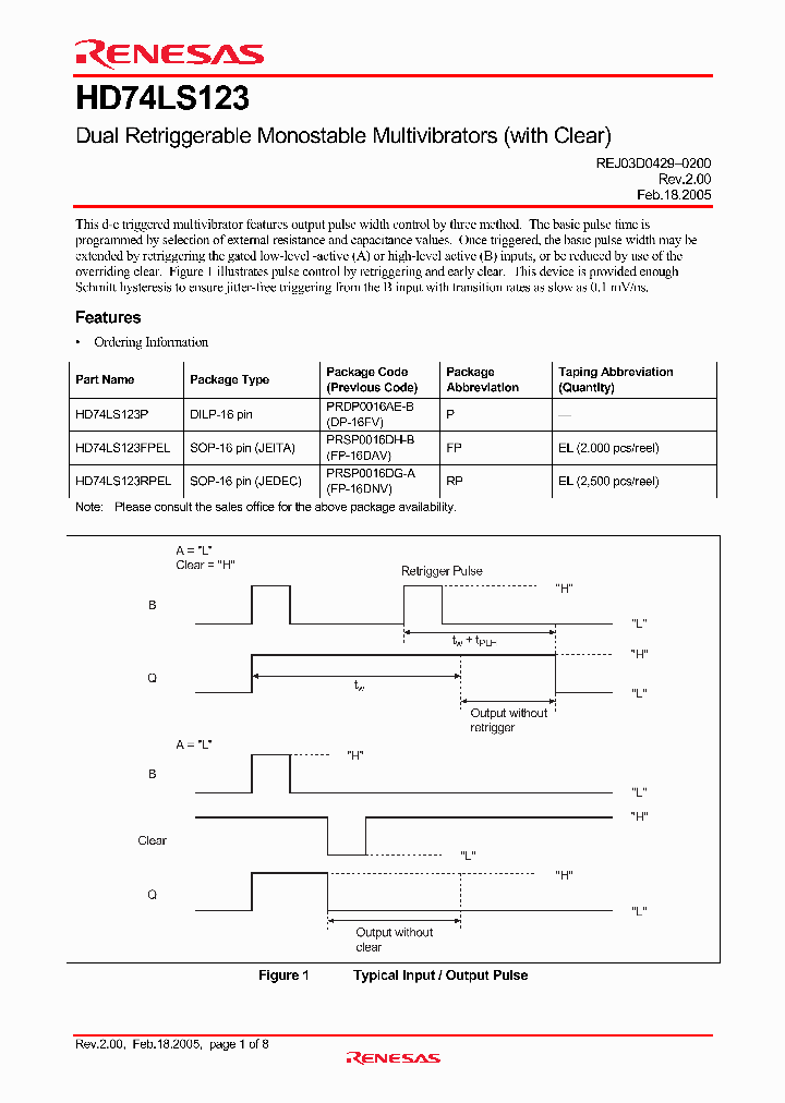 HD74LS123_4242244.PDF Datasheet