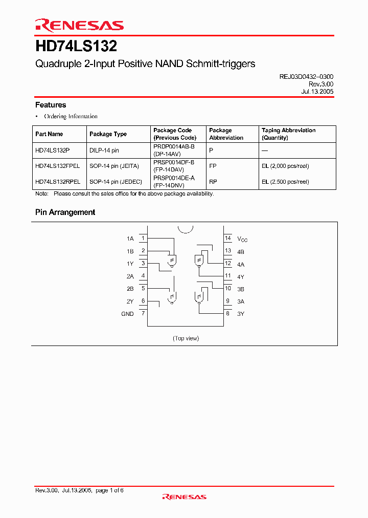 HD74LS132_4241499.PDF Datasheet
