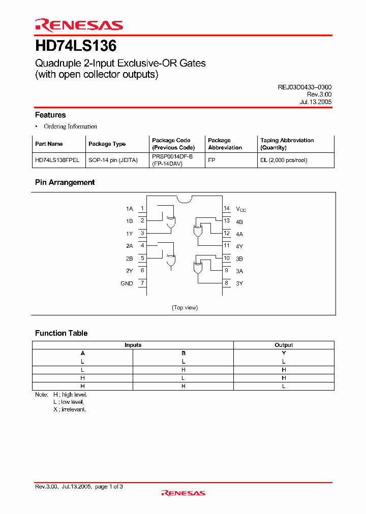 HD74LS136_4334646.PDF Datasheet