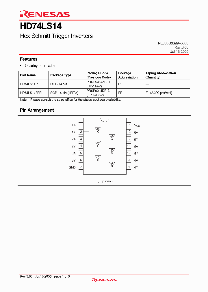 HD74LS14FPEL_4297813.PDF Datasheet